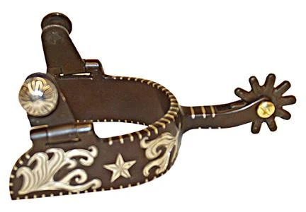 Robart Robart Ladies Long Shank Texas Star Cutting Spur