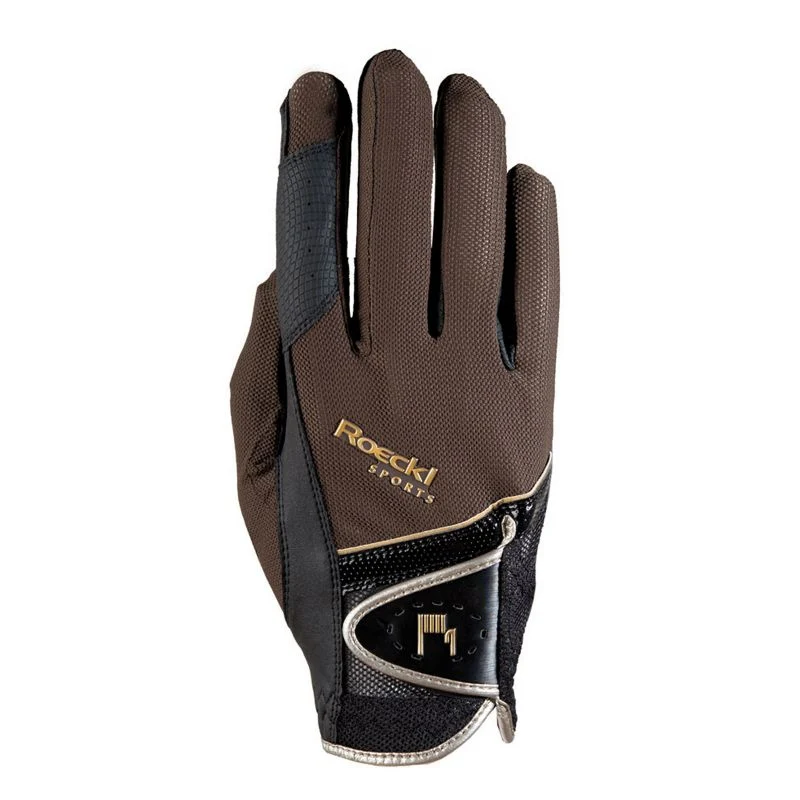 Roeckl Madrid Unisex Gloves 7.5 Mocha