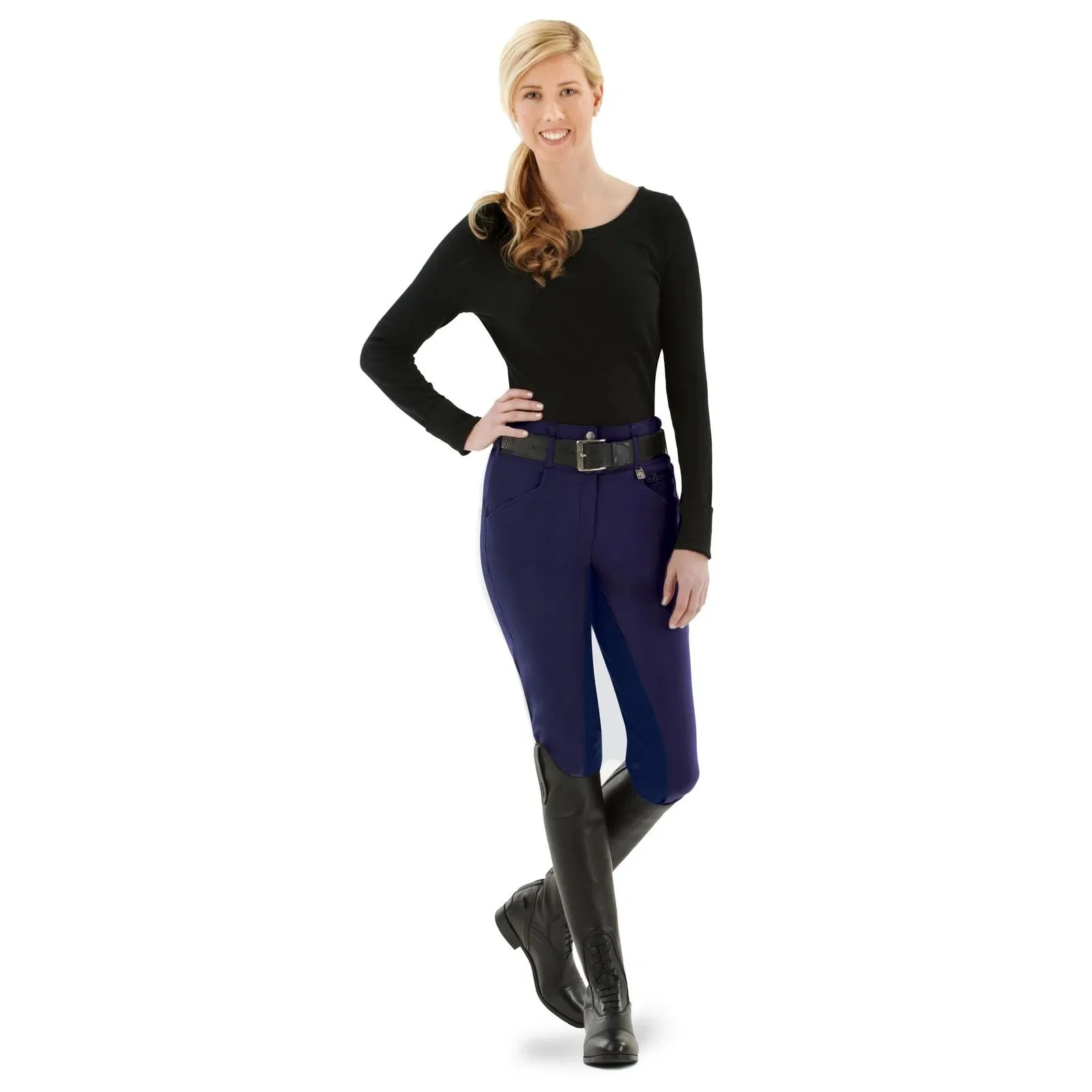 Romfh Ladies Champion 3-Button Full Seat Breeches - Image 16