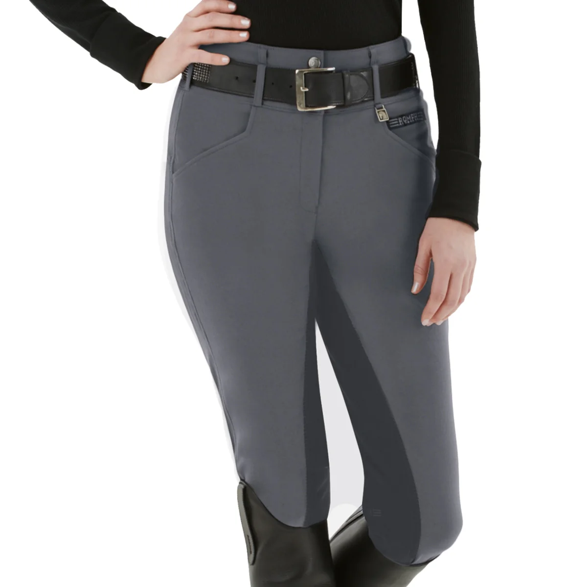 Romfh Ladies Champion 3-Button Full Seat Breeches - Image 5