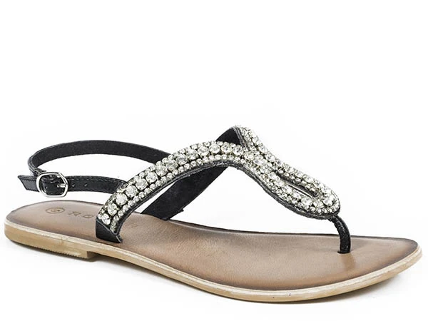Roper Gems Crystal Thong Sandal- Ladies - Image 2