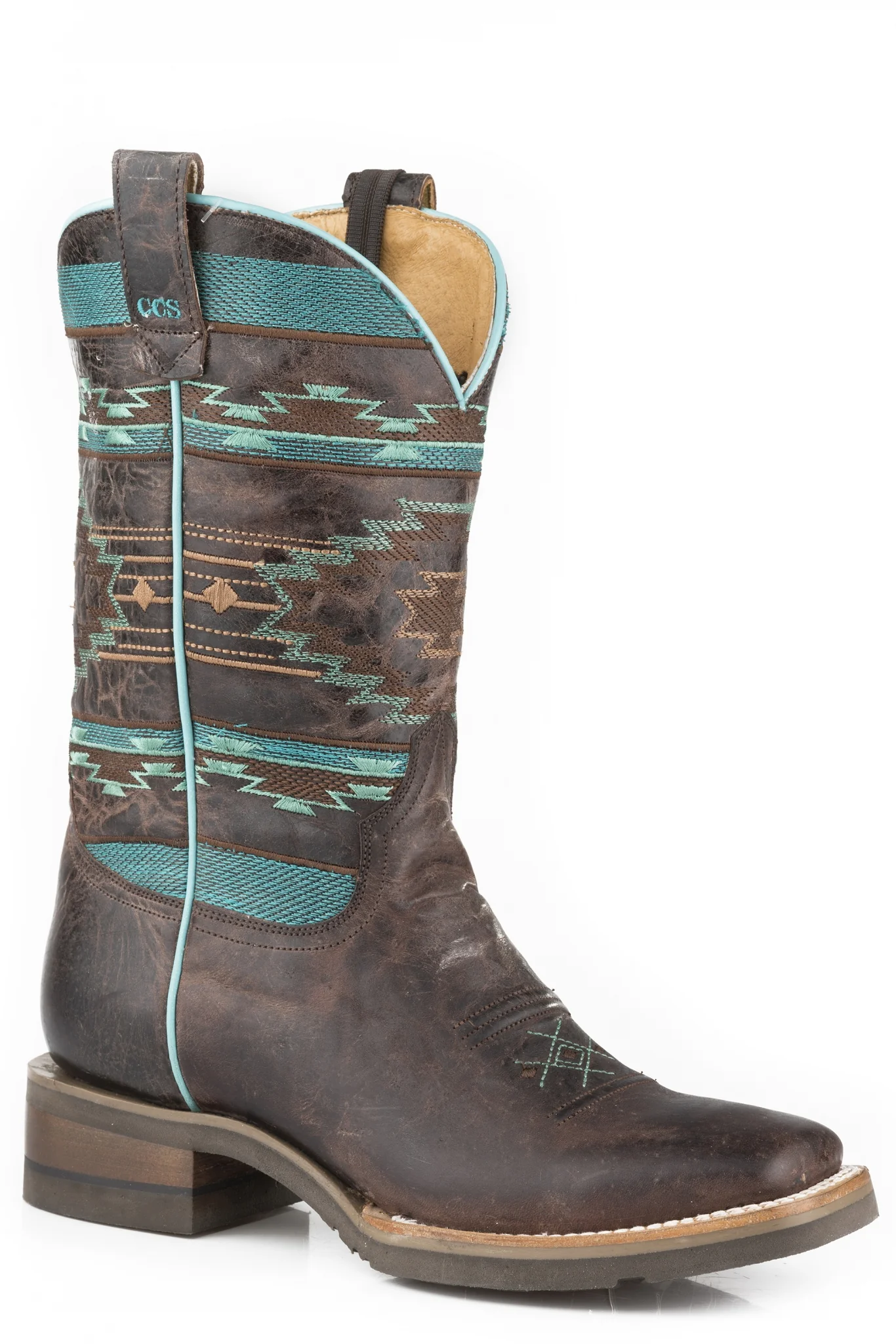 Roper Ladies Mesa Concealed Carry PU GEO Sole Boots