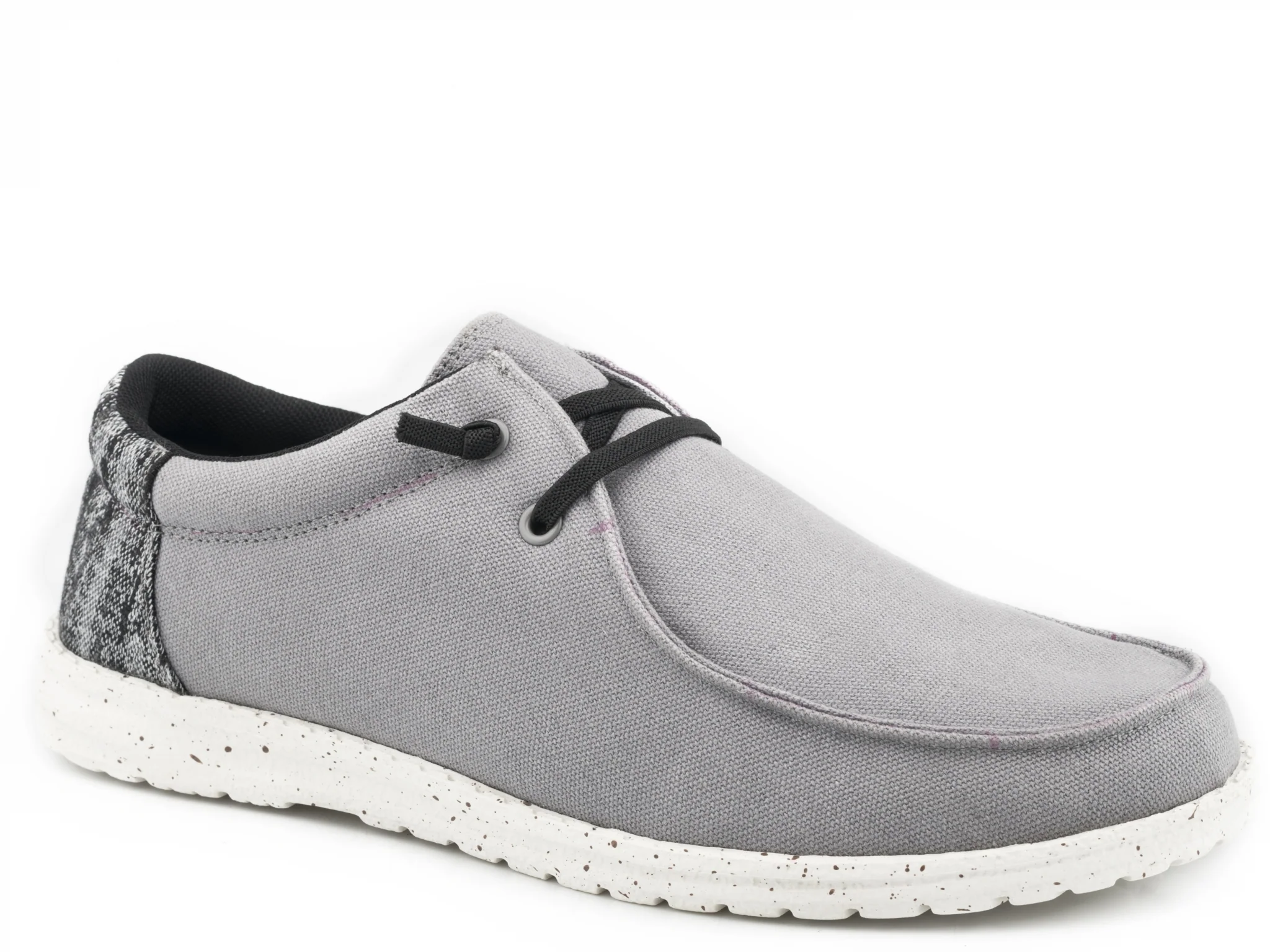 Roper Mens Canvas Two-Eye Chukka Shoes