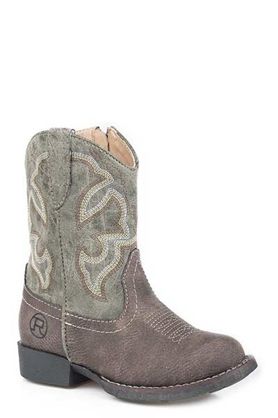 Roper Toddler Round Toe Cowgirl Boots