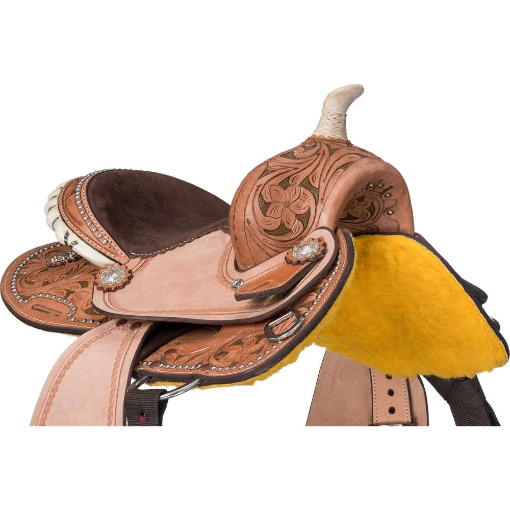 Royal King Pasadena Youth Barrel Saddle - Image 7