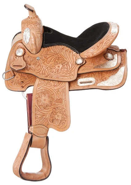 Royal King Santo Silver Youth Show Saddle