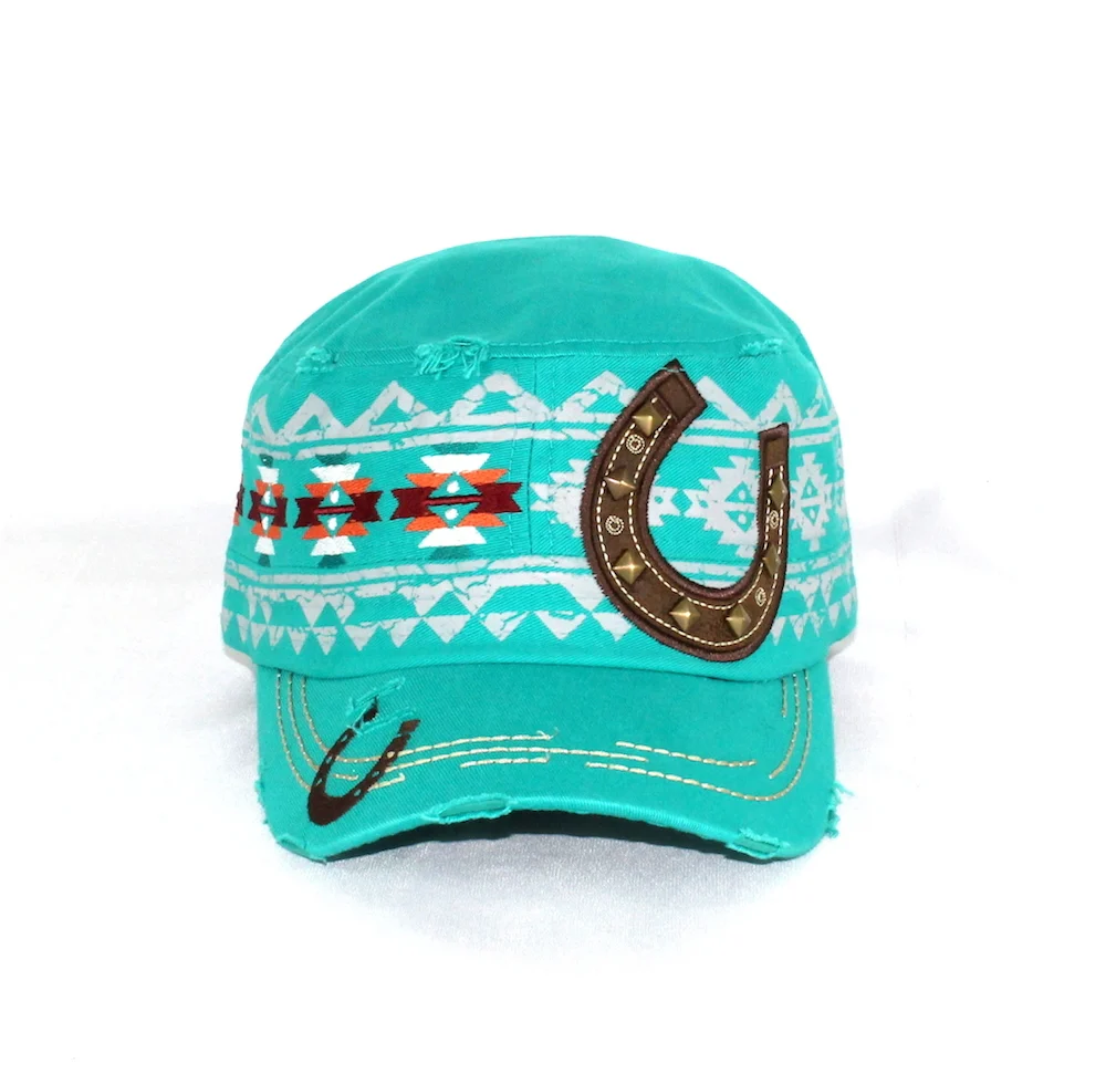 Savana Patch Army Hat - Horseshoe & Tribal - Image 2