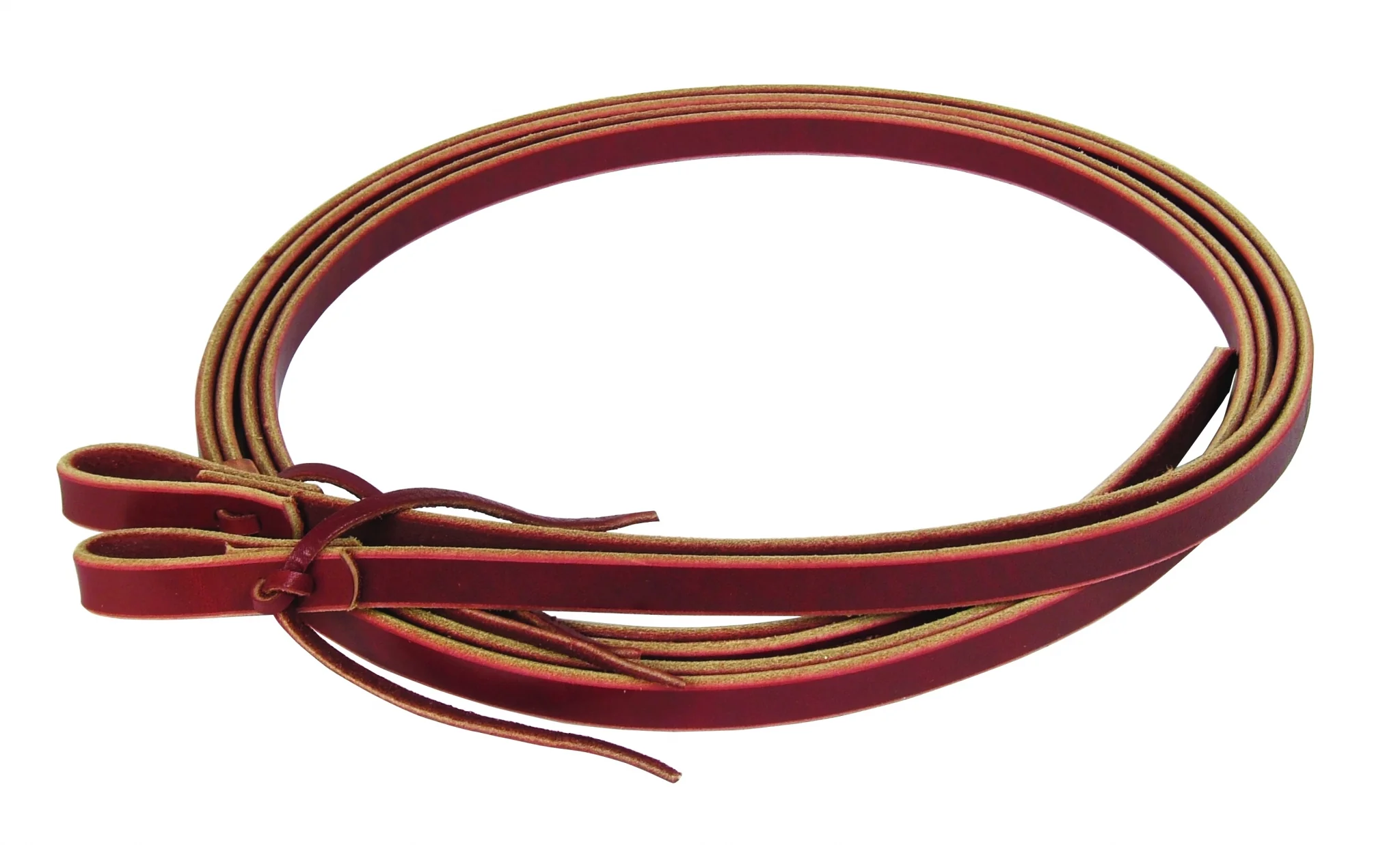 Schutz by Professionals Choice Latigo Split Reins with Waterloops - 8 ft