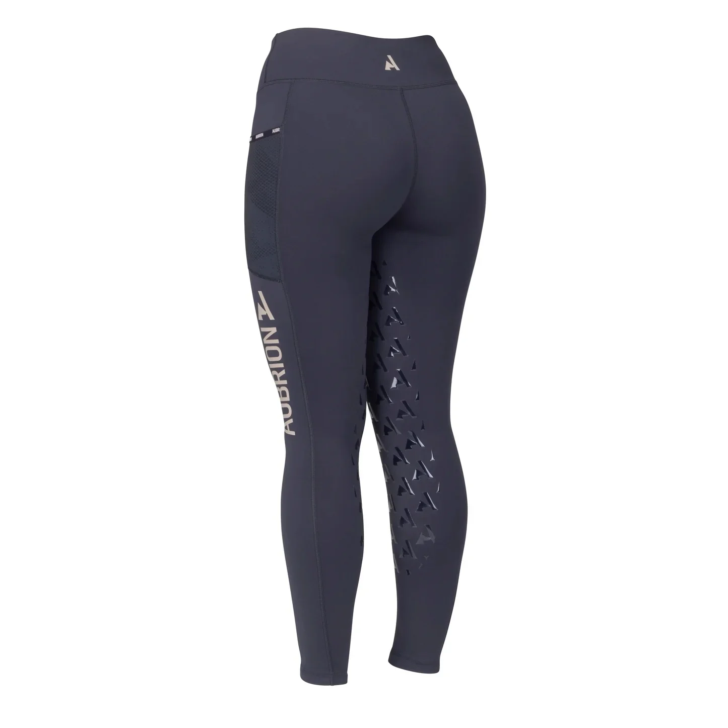 Shires Aubrion Kids React Non Stop Riding Tights - Image 3