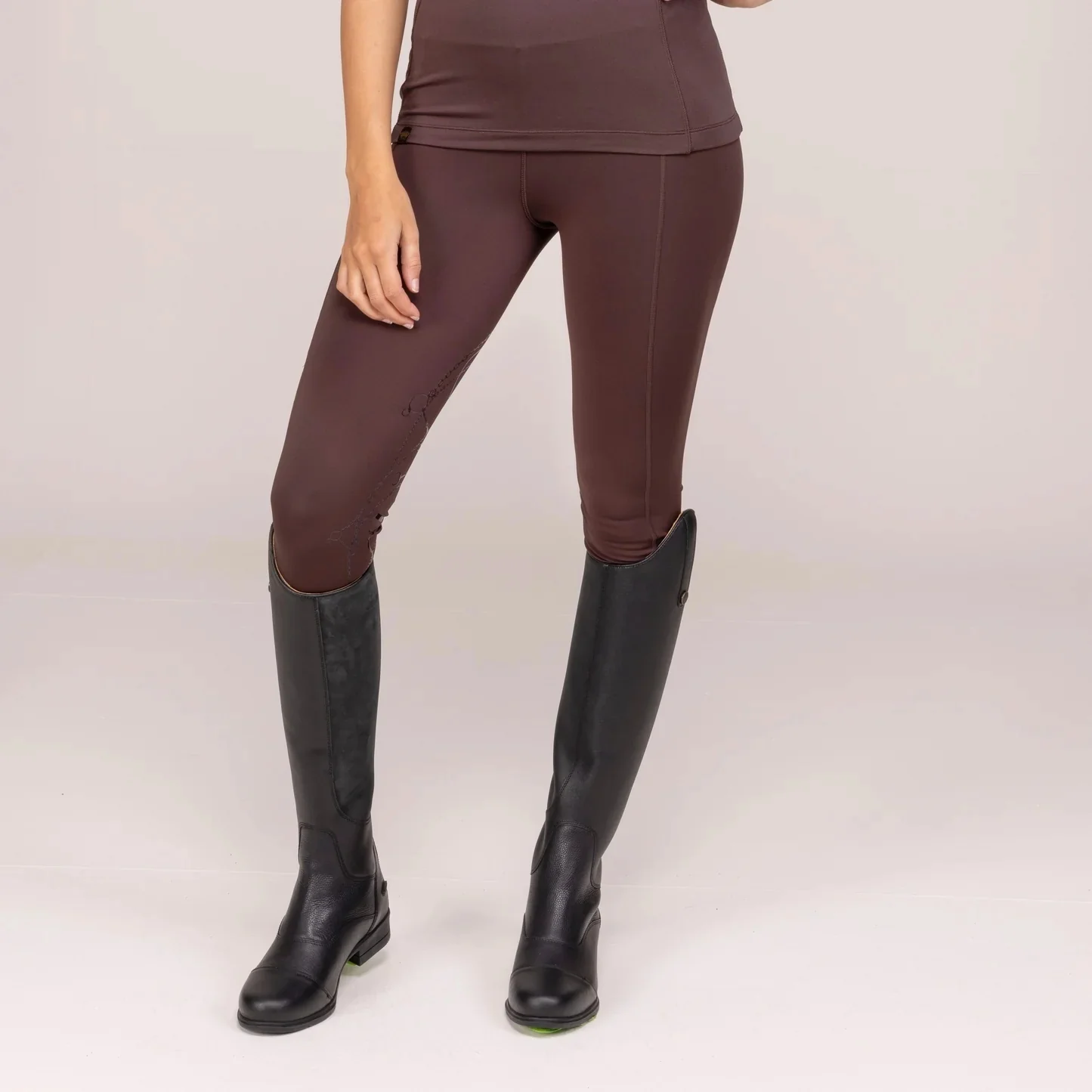 Shires Aubrion Team Riding Tights - Image 3