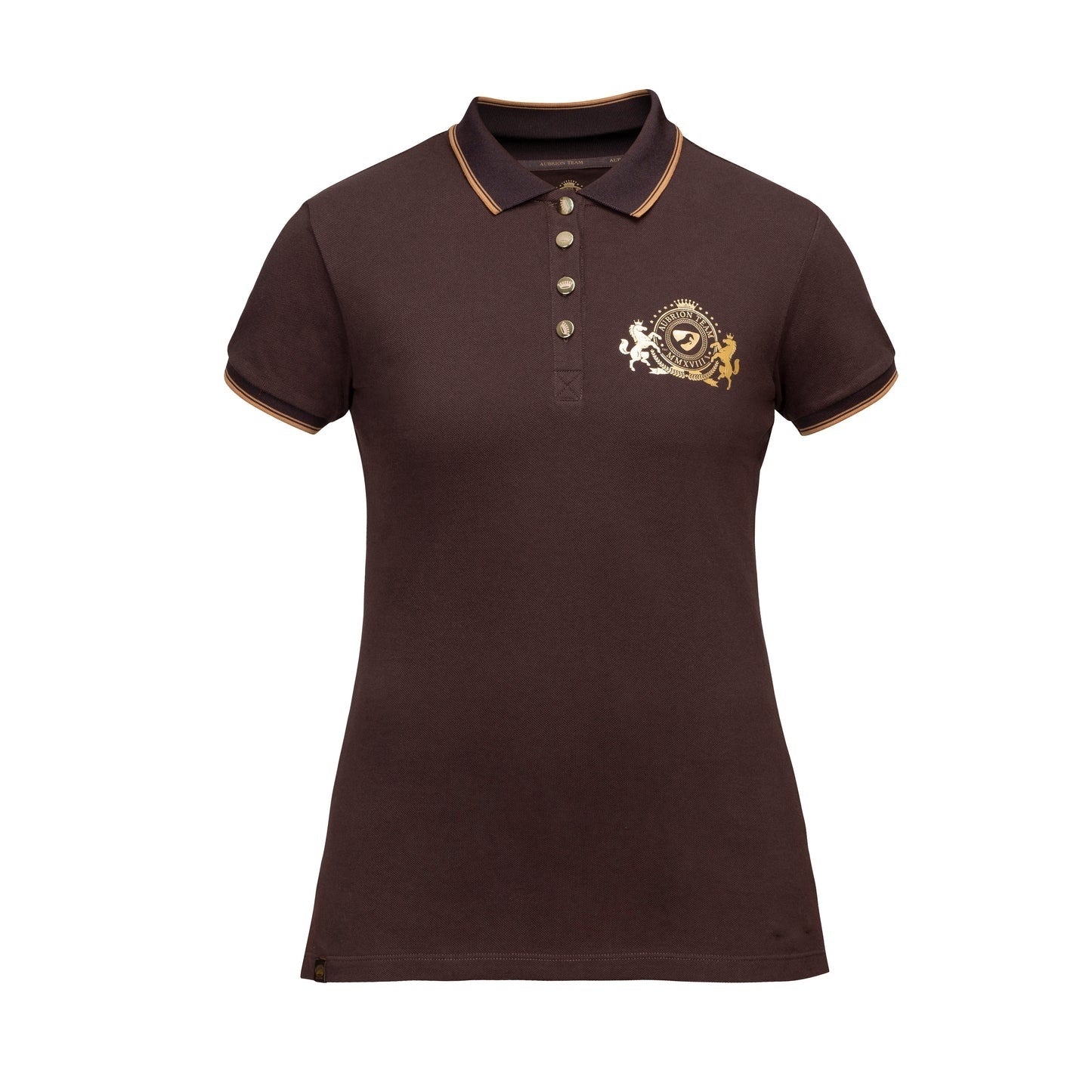 Shires Aubrion Team Short Sleeve Polo - Image 2