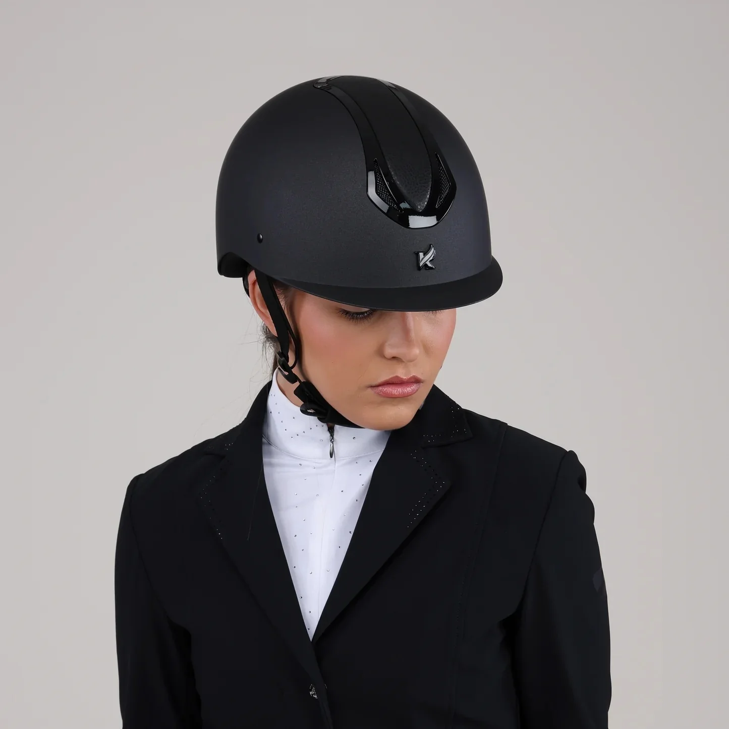 Shires Karben Marzia Standard Peak Helmet - Image 3