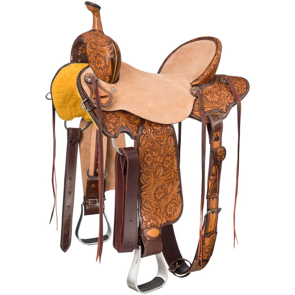 Silver Royal Billings Barrel Saddle - Image 2