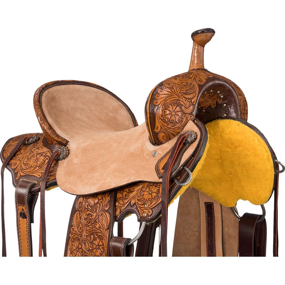 Silver Royal Billings Barrel Saddle - Image 3