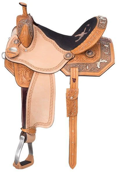 Silver Royal Pistol Annie Barrel Saddle - Image 3
