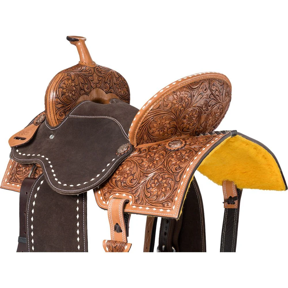 Silver Royal Short Go Barrel Saddle - Image 4