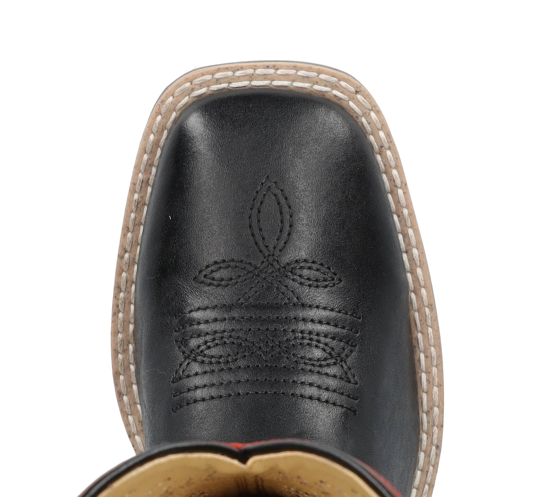 Smoky Mounatin Childs Barrett Square Toe Leather Boots - Image 6
