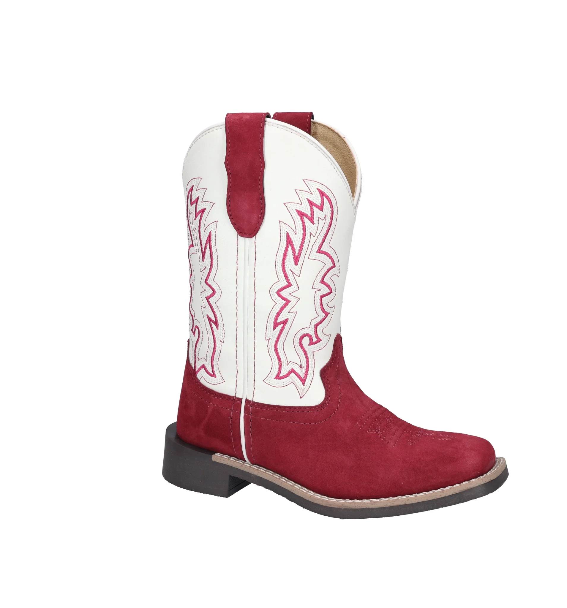 Smoky Mountain Youth Cassidy Square Toe Leather Boots - Image 4