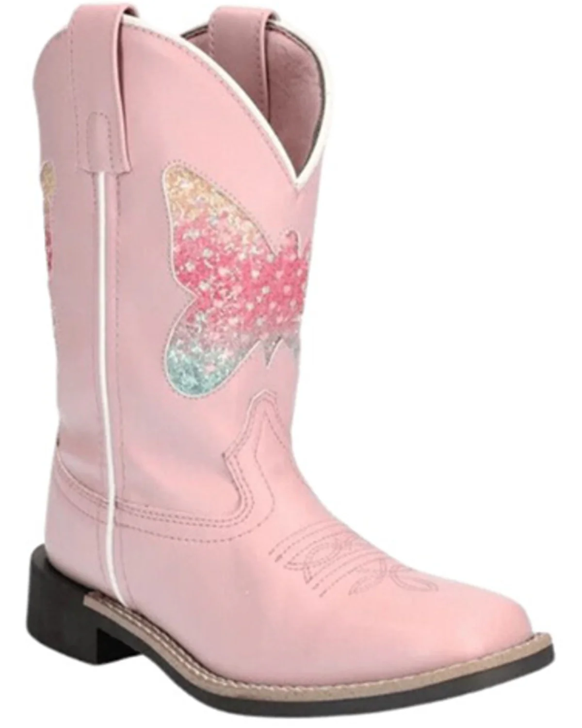 Smoky Mountain Youth Chloe Square Toe Boots