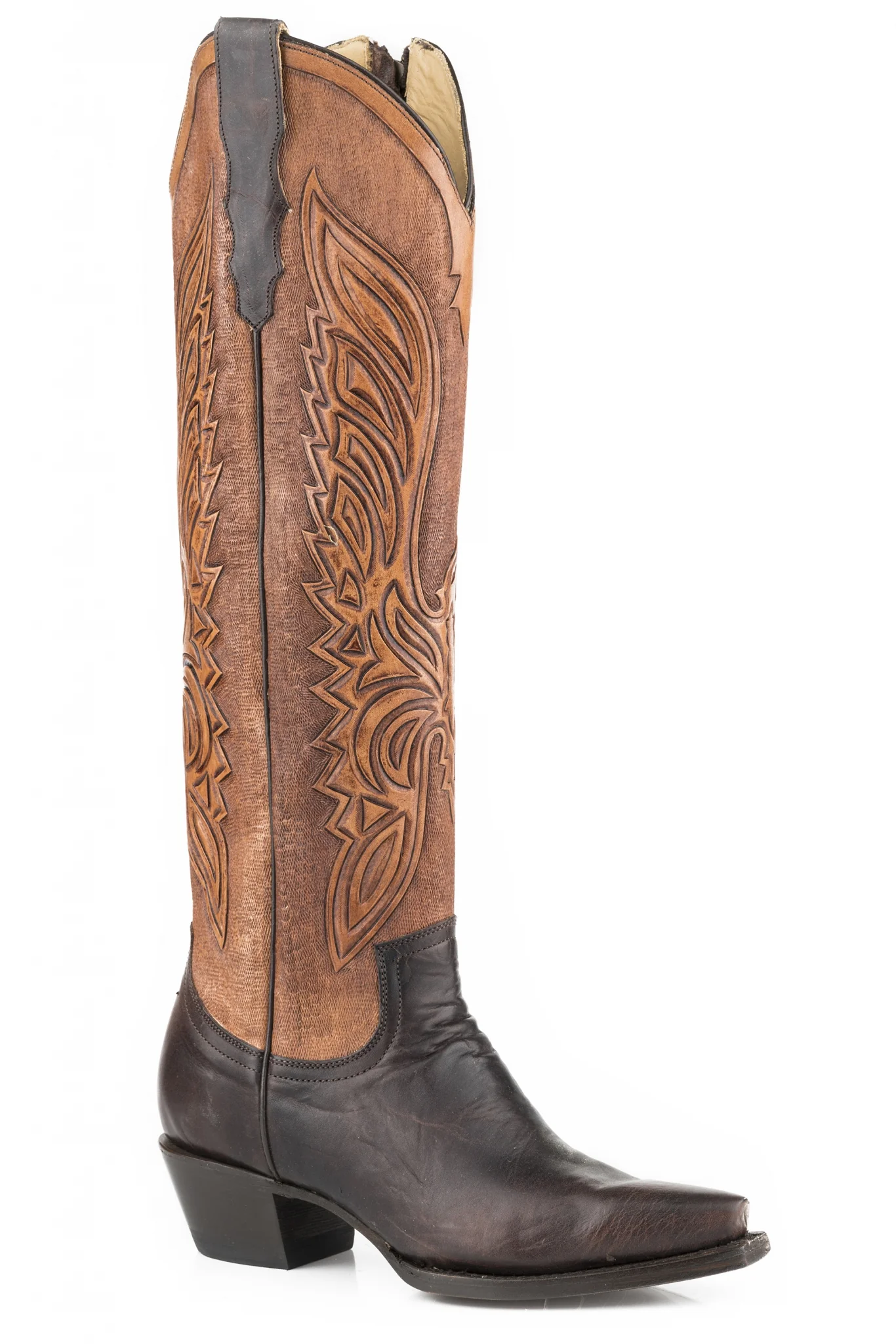 Stetson Ladies Sienna 18" Shaft Snip Toe Boots