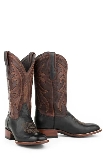 Stetson Mens Sheridan Square Toe Cowboy Boots