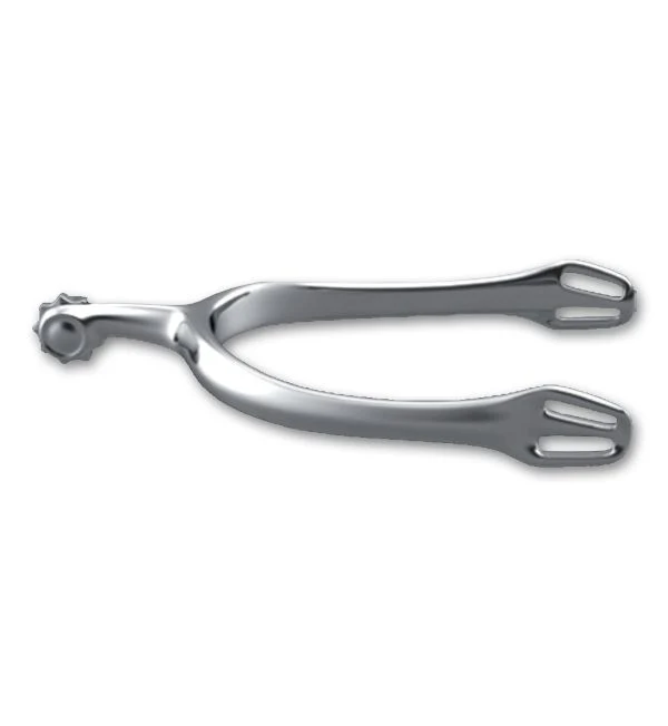 Stubben Dynamic Dressage Spurs with Course Tooth Rowel
