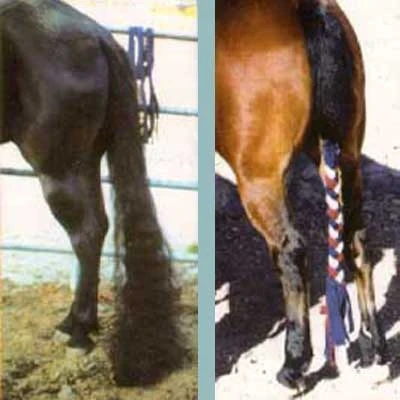 TailWrap Fleece Braid Tail Wrap