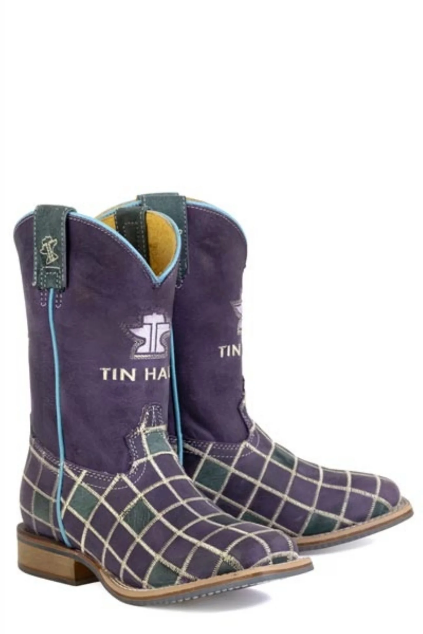 Tin Haul Big Kids Patches Square Toe Bootss - Image 3