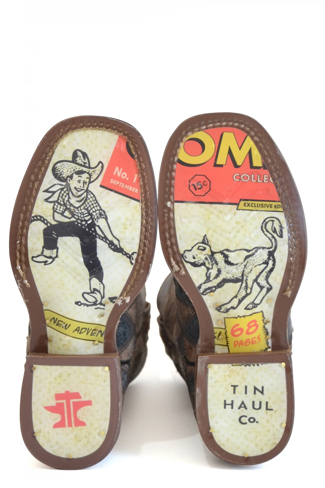 Tin Haul Little Kids Triangulum Square Toe Boots - Image 2