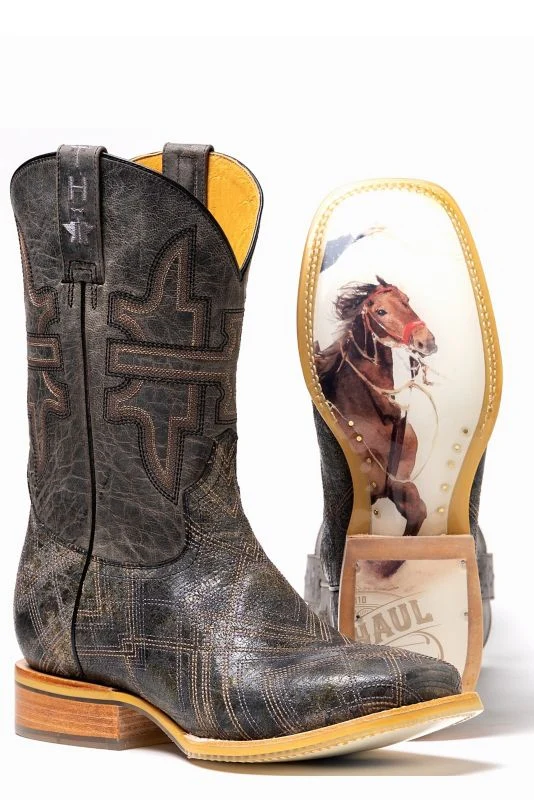 Tin Haul Mens Latidudes Boots 10 D