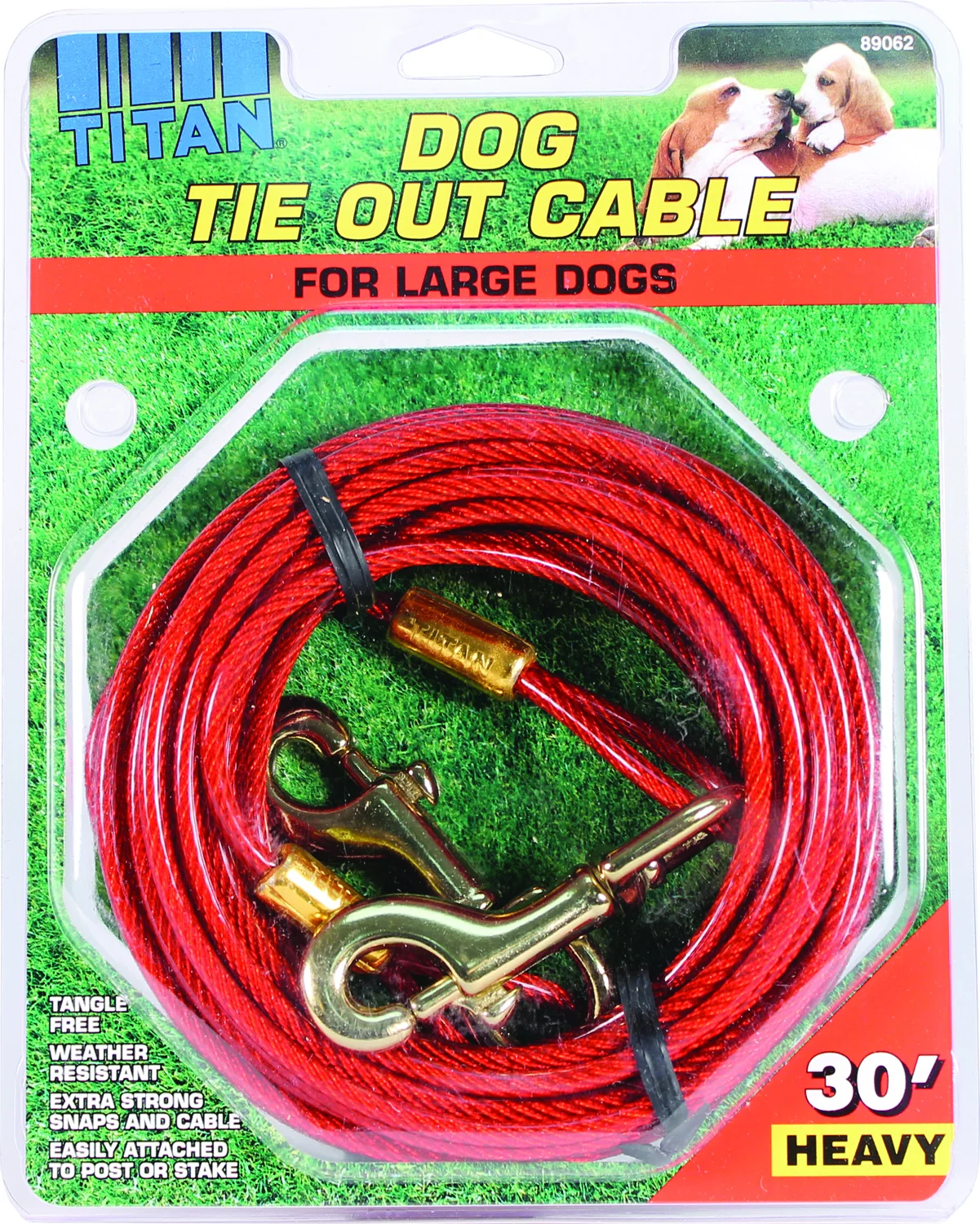 Titan Heavy Cable Dog Tie Out - Image 4