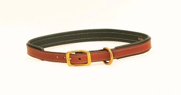 Tory Leather 2-Tone Padded Leather Dog Collar - Image 26