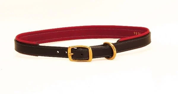 Tory Leather 2-Tone Padded Leather Dog Collar - Image 27