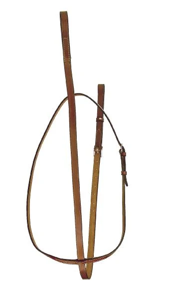 Tory Leather 3/4" Bridle Leather Standing Martingale - Image 3