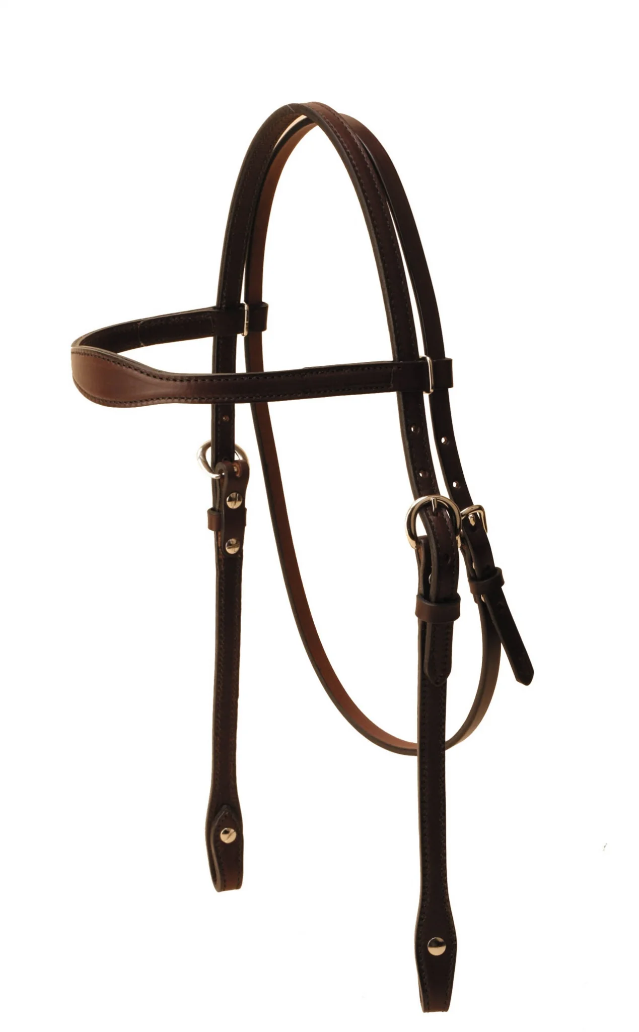Tory Leather Flared Brow Headstall - Image 3