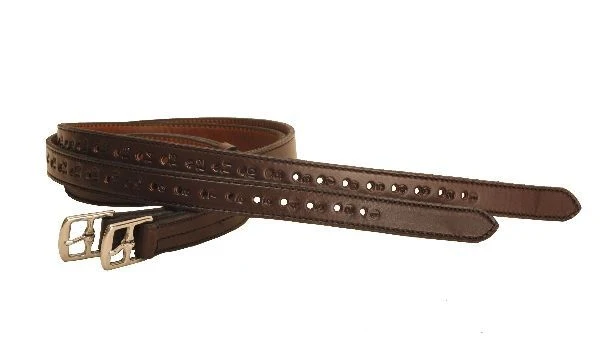Tory Leather Half-Hole Stirrup Leathers - Image 5