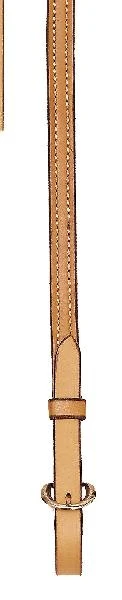 Tory Leather Partial Double & Stitched Reins - Buckle Bit Ends - Image 4