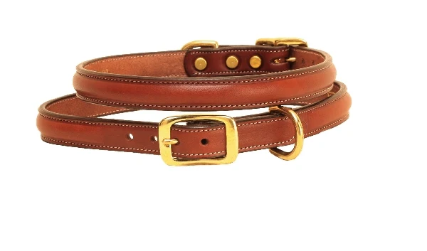 Tory Leather Raised Leather Dog Collar - Image 25