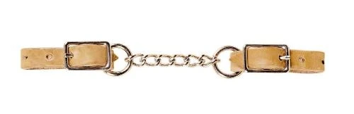 TORY LEATHER Single Chain Curb Strap
