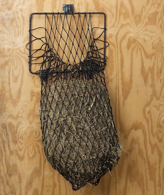 Tough-1 Hay Hoops Collapsible Wall Hay Feeder Frame and Net