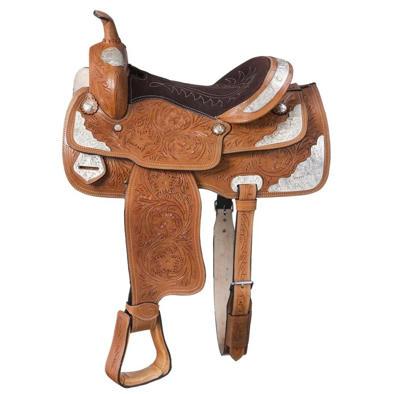 King Series McCoy Trail Saddle with Silver Package - Image 3
