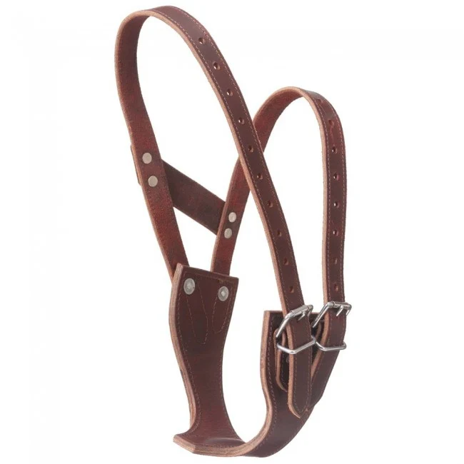 Tough-1 Premium Leather Crib Be Gone Comfort Collar - 6 pack