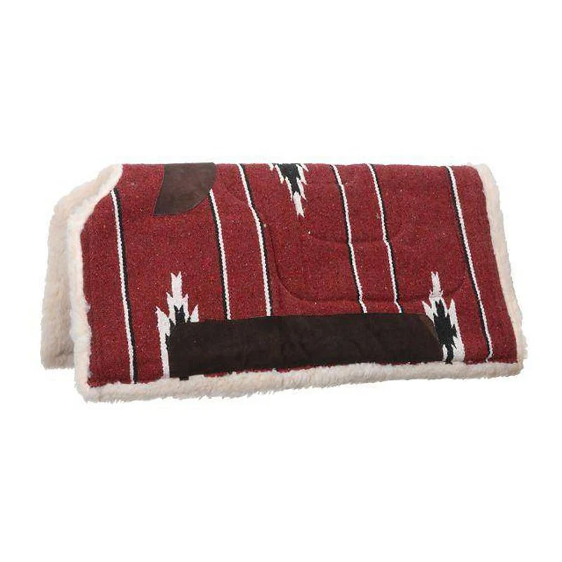 Tough-1 Sierra Cutback/Build-Up Saddle Pad/Fleece Bottom