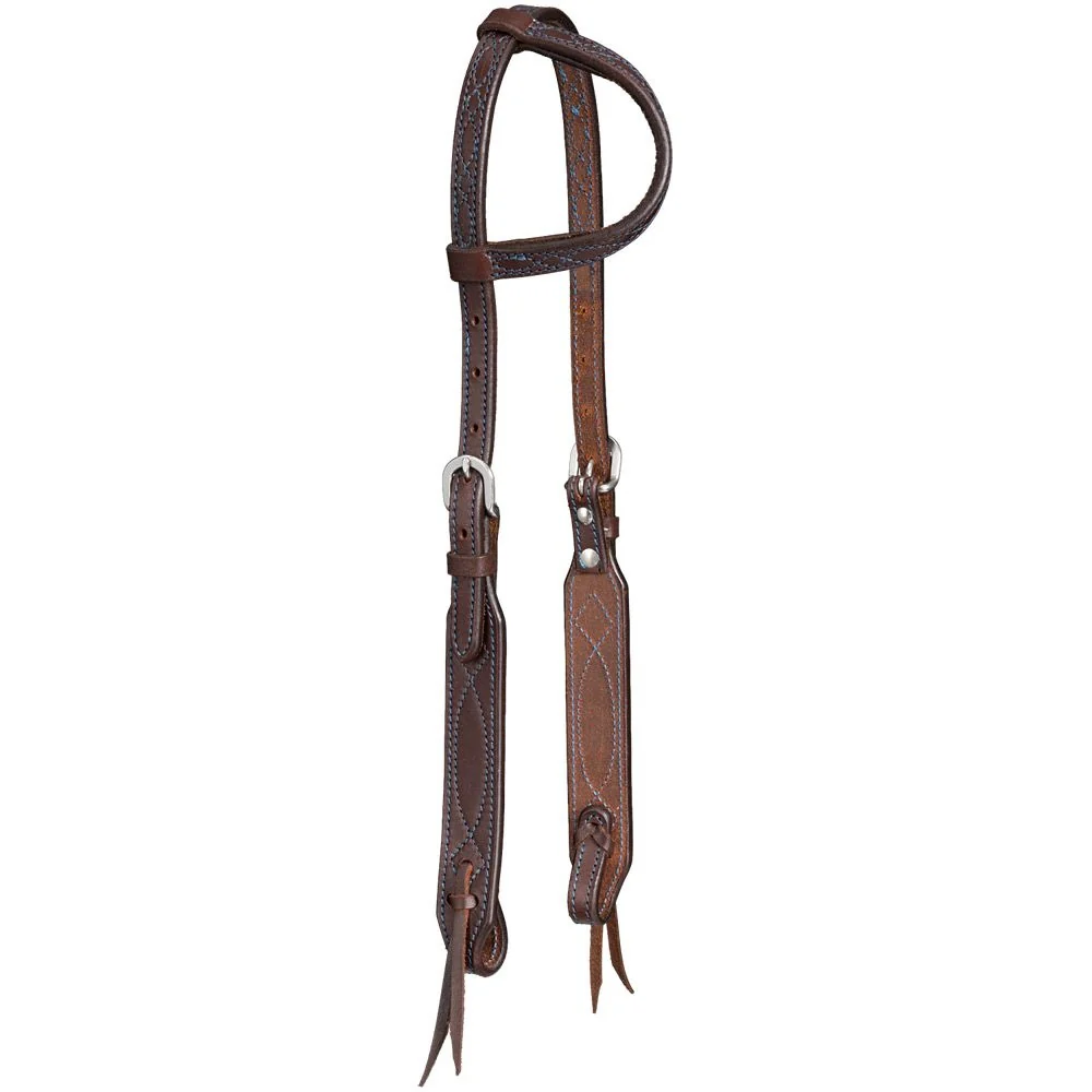 Tough1 Colored Thread Single Ear Headstall - Image 2