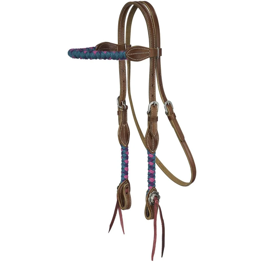 Tough1 Wool String Browband Headstall - Image 8