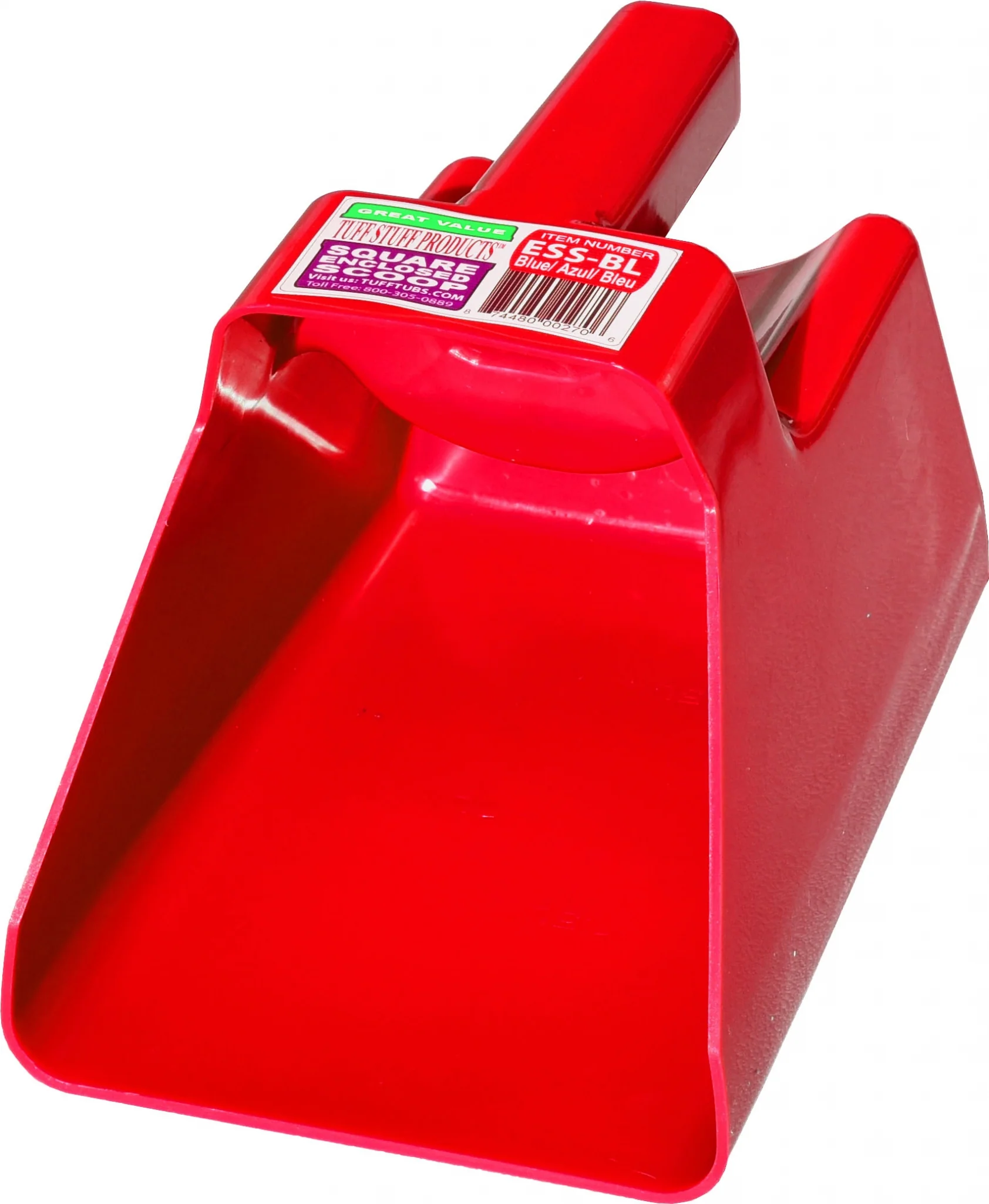 Tuff Stuff Enclosed Square Scoop - Image 3