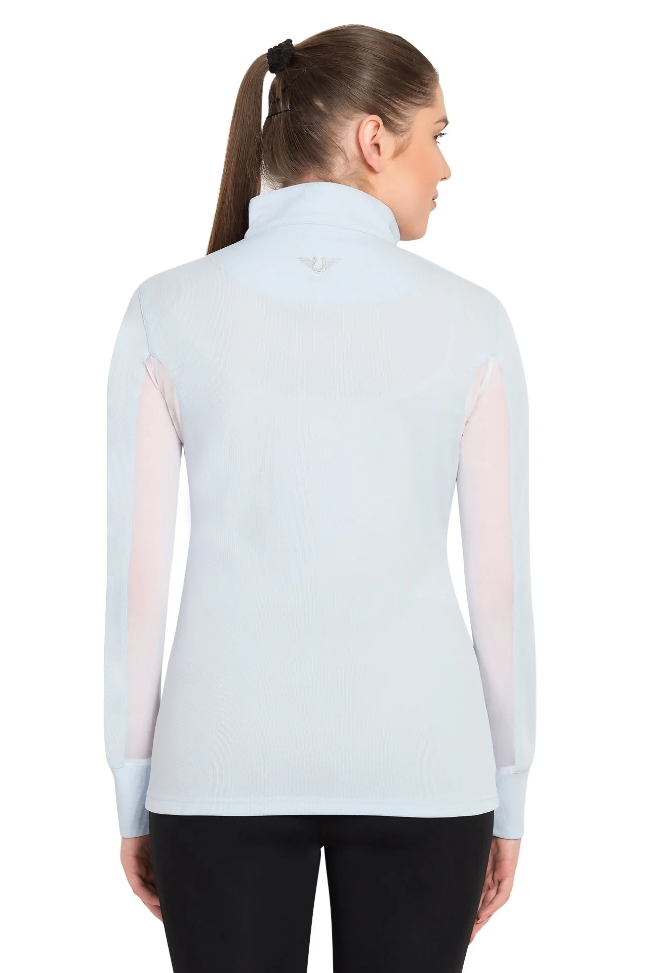 TuffRider Ladies Ventilated Technical Long Sleeve Sport Shirt - Image 2
