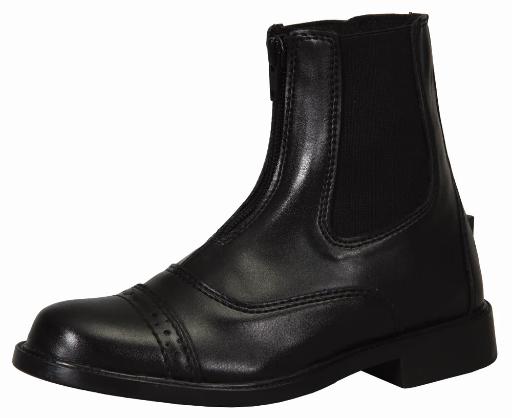 Tuffrider Starter Lite Front Zip Paddock Boots - Kids - Image 2
