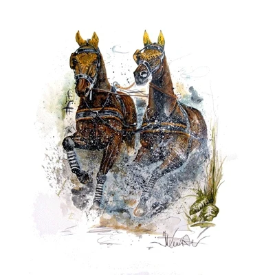 Virginia Art Print by Jan Kunster