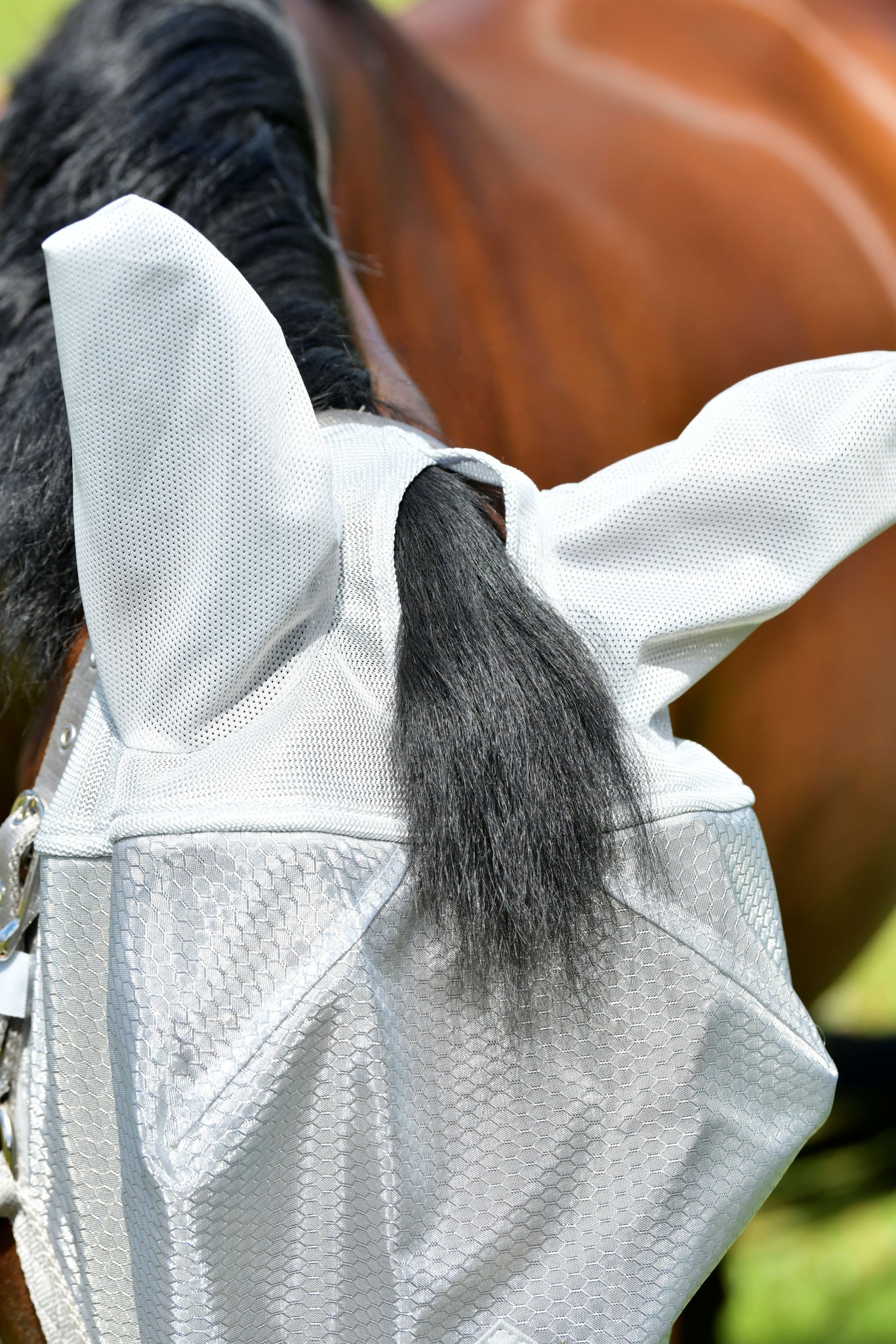 Weatherbeeta ComFiTec Hexi Shield Dual Fly Mask - Image 5